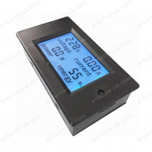 Універсальний вимірювач параметрів змінного струму 80-260V до 20А з LCD дисплеєм