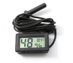 Цифровий термометр гігрометр WSD-12 із зовнішнім датчиком вологості