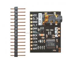 Модуль звукового I2S ЦАП на PCM5102 32-бит 384K для Raspberry Pi