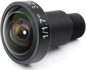 Об'єктив із кутом огляду 160° для камери Raspberry Pi M12 IMX477R 12.3 МП