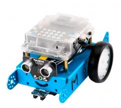 Робот-конструктор Makeblock mBot v1.1 90058 (2.4ГГц ІЧ пульт версія, Синій)