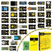Набор датчиков Keyestudio Sensor kit 37 в 1 KS0068 для Arduino в органайзере