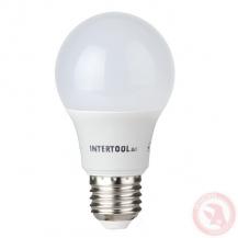 Светодиодная лампа LED 10Вт, E27, 220В, INTERTOOL LL-0014