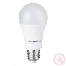 Светодиодная лампа LED 15Вт E27 220В INTERTOOL LL-0017