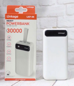 Powerbank Linkage LKP-05 30000 мАч (цвет белый)