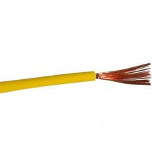 Провод монтажный НВ-5 (0.35мм2) 1м желтый
