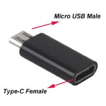 Адаптер переходник с Type-C на micro-USB
