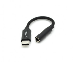 Перехідник VEGGIEG USB Type-C to AUX 3.5mm