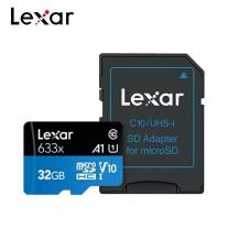 LEXAR® 32GB High-Performance 633x microSDHC UHS-I, + ADP