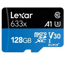 LEXAR 128GB High-Performance 633x microSDXC UHS-I