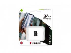 Kingston 32GB micSDHC Canvas Select Plus 100R A1 C10