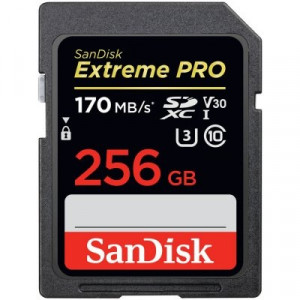 Модуль флеш-пам'яті SanDisk Extreme Pro SDXC Card 256GB - 170MB/s V30 UHS-I U3