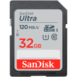 SanDisk Ultra 32GB SDHC Memory Card 100MB/s