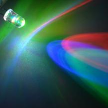 Флеш-RGB матовий світлодіод 5мм