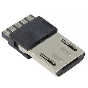 Штекер micro-USB 5-pin 1шт
