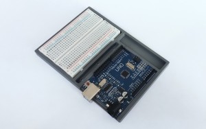 Держатель для прототипирования на Arduino Uno и безпаечной макетной платы MB-102