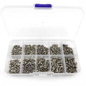 Набор прецизионных винтов M2 и M2.5 500 шт.