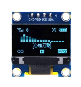OLED дисплей 0.96" I2C 128x64 (синій)