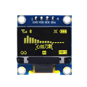 OLED дисплей 0.96" I2C 128x64 (жовтий)