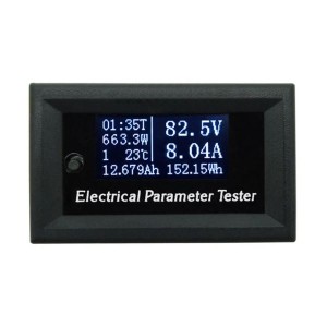 Багатофункціональний вимірювач параметрів електричного струму 7в1 з OLED дисплеєм