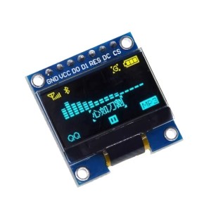 OLED дисплей 0.96" SPI 128x64 (желто-синий)