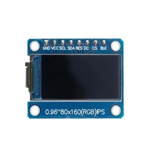 TFT дисплей 0.96" SPI 160x80 IPS (RGB)