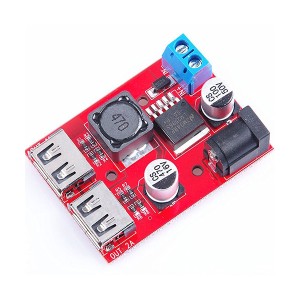 Понижающий преобразователь 6-40В 3А с 2хUSB выходами