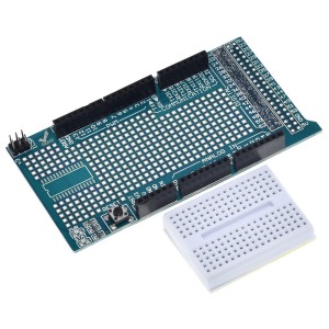 Плата для прототипирования Arduino Mega + макетная плата
