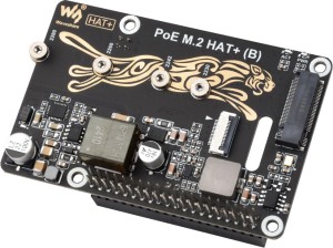 Адаптер PCIe M.2 с PoE для Raspberry Pi 5 с поддержкой NVMe M.2 SSD