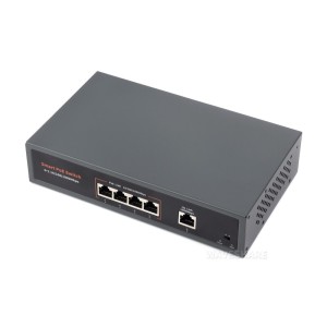 Комутатор 120W Gigabit Ethernet PoE Switch, 4xPoE від Waveshare