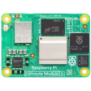 Raspberry Pi Compute Module 5 (CM5) 4ГБ RAM/16ГБ eMMC, Wi-Fi (CM5104016)