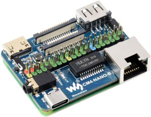 Базова плата Nano Base Board (B) для Raspberry Pi Compute Module 4