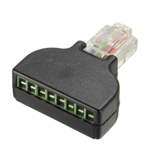 RJ45 конектор з нероз'ємним клемником