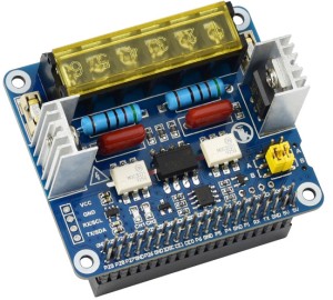 Шилд двоканального симісторного регулятора потужності 2-CH Triac HAT для Raspberry Pi