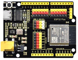 Плата розробника ESP32 PLUS на WROOM-32 WIFI+Bluetooth сумісна з Arduino від Keyestudio