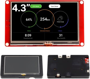 4.3" SmartView дисплей HMI ESP32 480x272 RGB TFT LCD Touch Screen (с корпусом)