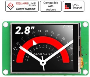 CrowPanel Pico Display-2.8" 320*240 TFT LCD резистивний сенсор на RP2040 у корпусі