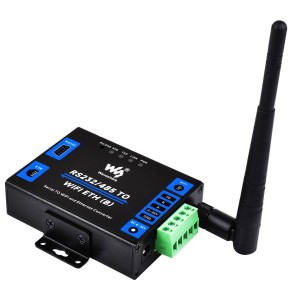 Промисловий сервер послідовних інтерфейсів RS232/485 для WiFi та Ethernet, Modbus, MQTT Gateway у сталевому корпусі