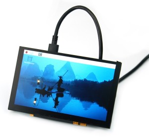 5.0" сенсорный IPS дисплей 800×480 для Raspberry Pi 5/4/3 ламинированный