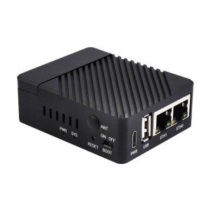 Набір для складання міні-комп'ютера на Raspberry Pi CM4 з двома Ethernet 1G портами, корпусом та охолодженням