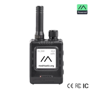 ThinkNode M5 — LoRa-трансивер Meshtastic / MeshCore на ESP32-S3, E-Ink 1,54", GPS, 1200 мА·ч