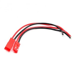 Пара разъемов JST-SYP-2P с проводами 24AWG 10см