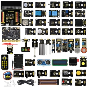 Keyestudio Micro Bit 45 в 1 Sensor Starter Kit з контролером Microbit (57 проєктів)