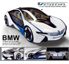 Радиоуправляемый автомобиль Max Speed BMW i8 Vision Efficient Dynamics 1/14 2.4GHz RTR MS-313