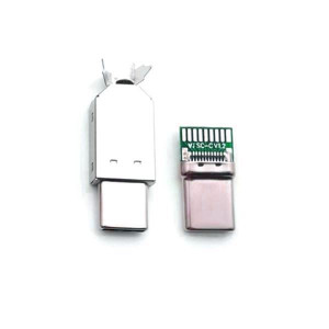Роз'єм USB type-C 3.1 збірний під пайку (16-pin/PD) 1шт