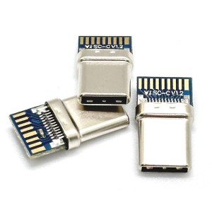 Разъем USB type-C 3.1 под пайку (24-pin/PD) 1шт