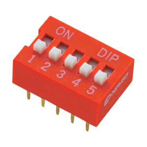 DIP переключатель 5-канальный DS-05 1шт