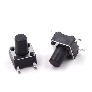 Тактовая кнопка SMD 4-pin 6х6x8.5мм шток 5.0мм