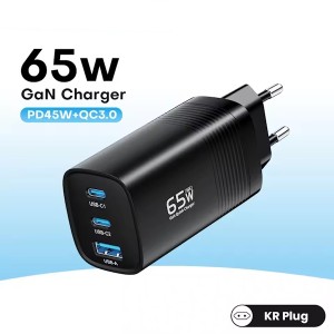 Зарядний пристрій ASOMETECH GaN 65W PPS PD QC4.0