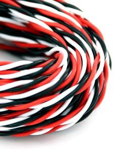 Сервокабель Dinogy 22 AWG скрученный (Futaba) 1м